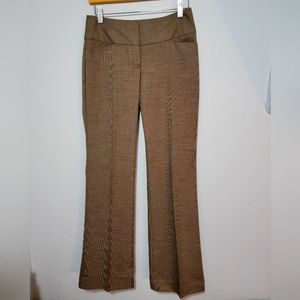 Express Editor Bootcut Pants, Tan, Size 0